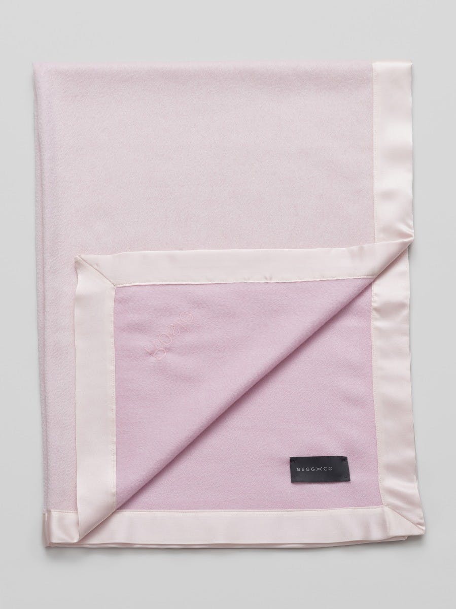 Luxury Cashmere Personalised Baby Blanket