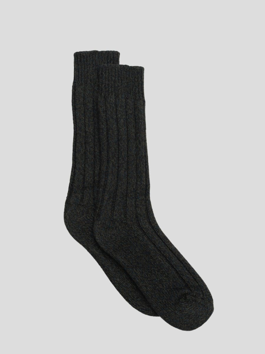 Mens Lounge Cashmere Socks Camo | Begg x Co