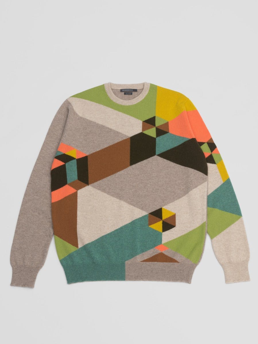 Mens Cornucopia Cashmere Sweater | Begg x Co 