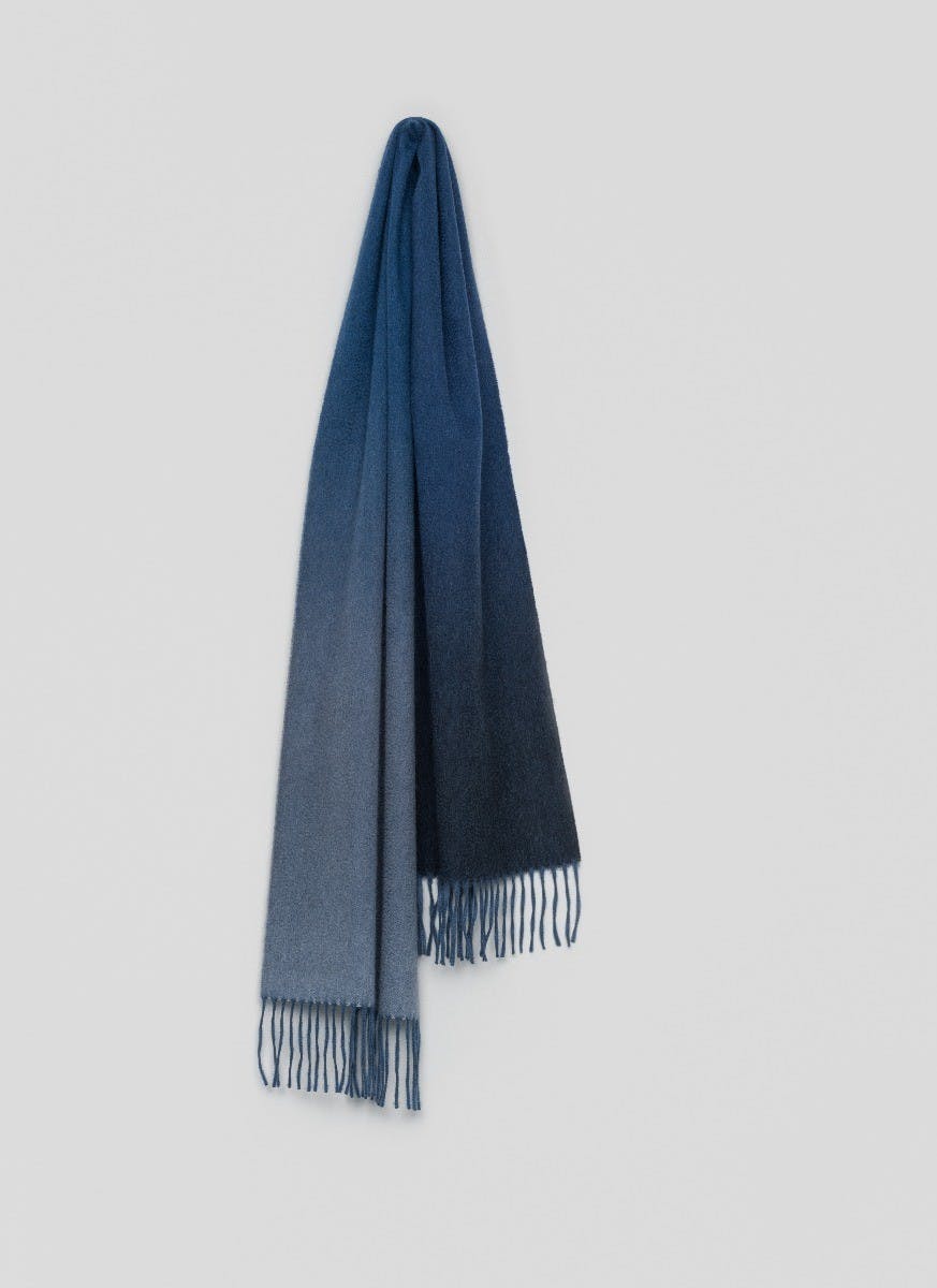 Ombre Cashmere Classic Scarf Cosmos