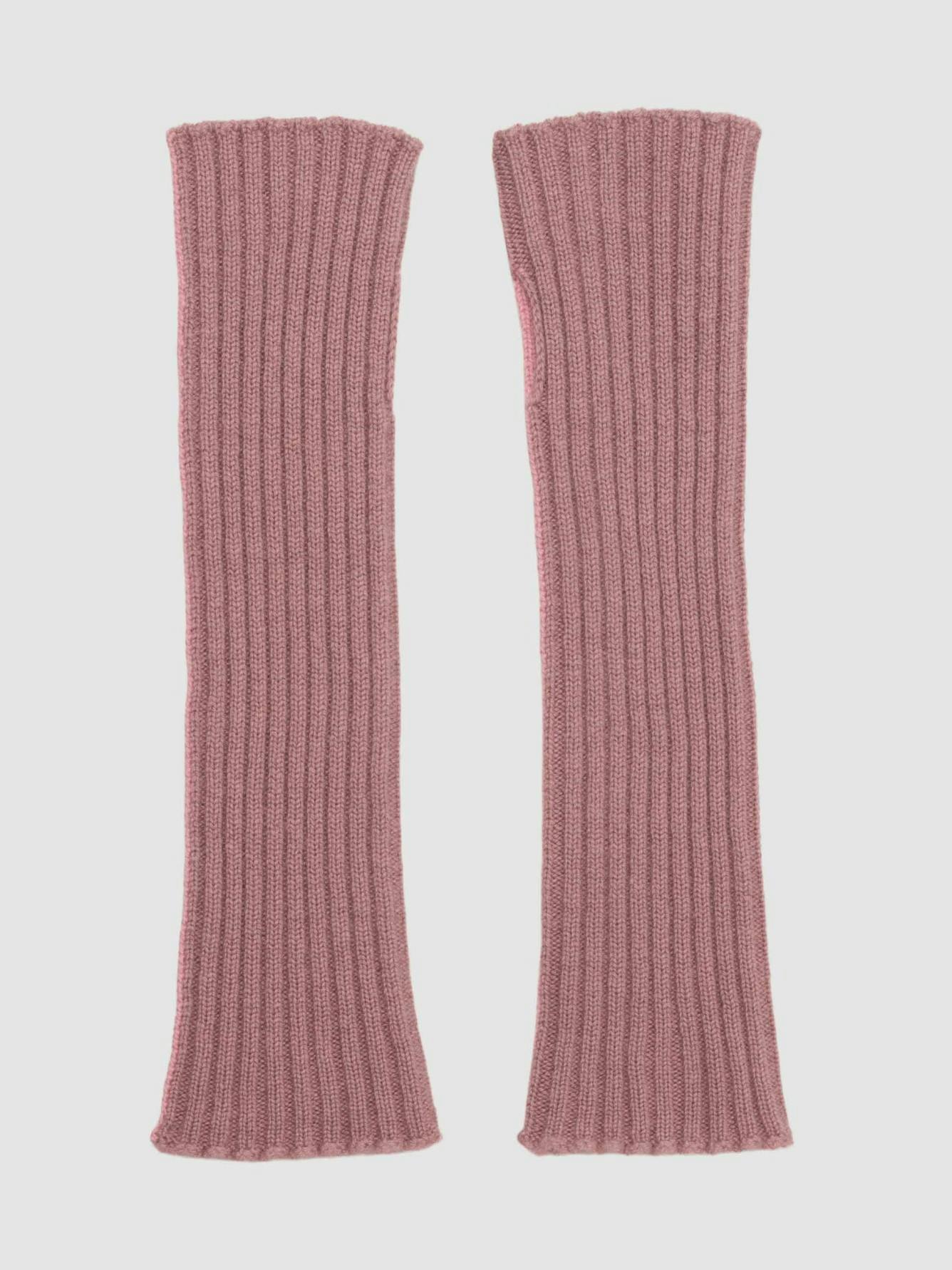 Men's Switch Cashmere Knitted Wrist Warmer Dusky Pink | Begg x Co